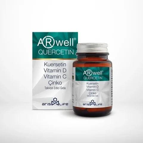 ArisLife مكمل غذائي أرويل كيرسيتين يحتوي على كيرسيتين وفيتامين د وفيتامين ج والزنك