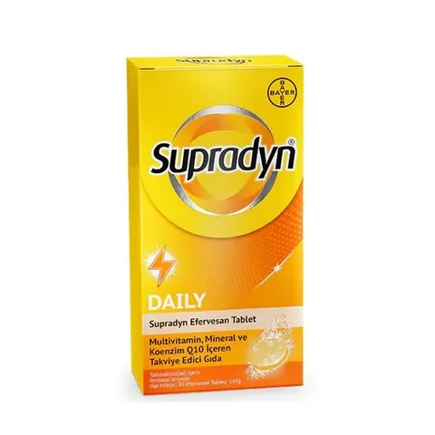 Supradyn Daily Multivitamin, Mineral and Coenzyme Food Supplement 30 Tablet