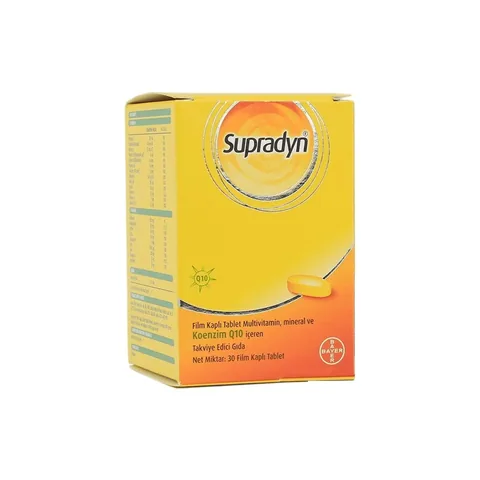 Supradyn Coenzyme Q10 30 tablets