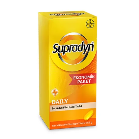 Supradyn Coenzym Q10 Tabletten für Energie & Wohlbefinden - 60 Stück