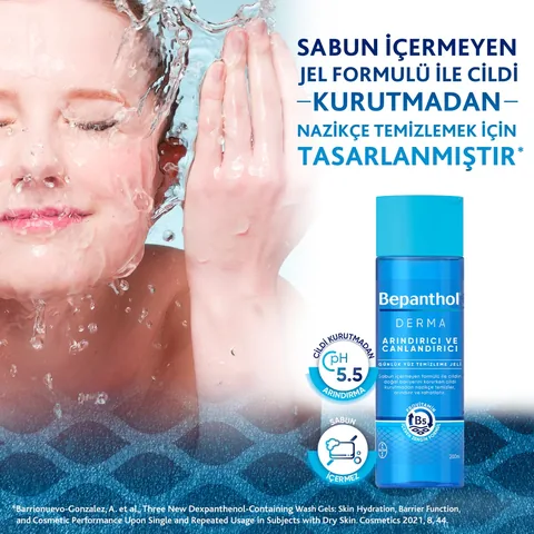 Bepanthol Revitalisierendes Salzreinigungs-Gel 200ml