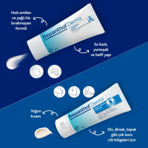 Bepanthol For Hand and Face Moisturizing Skin Care Cream 50 gr