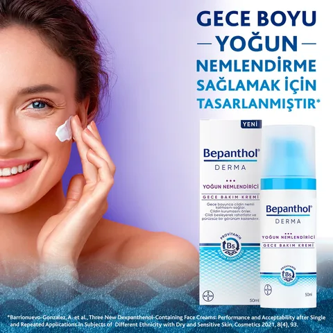 Bepanthol Derma Intensive Moisturizing Night Care Cream 50 ml