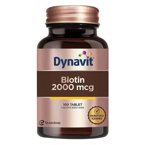 Dynavit دينافيت بيوتين 2000 ميكروغرام 100 قرص