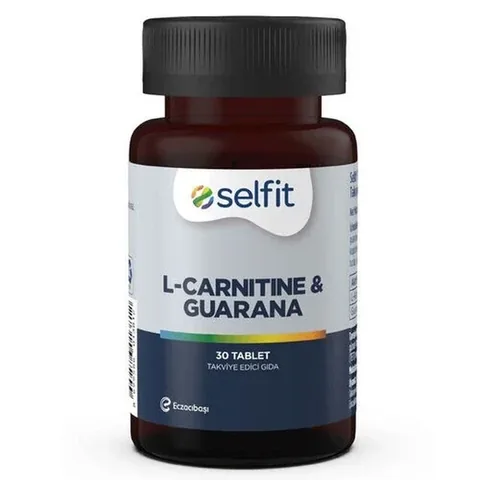 Selfit L-Carnitin Guarana Tabletten für Energie & Gewichtsverlust