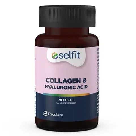 Selfit سيلفيت كولاجين حمض الهيالورونيك 30 قرصًا