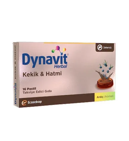 Dynavit Kräuterbonbons mit Thymian und Malve - 16 Stück