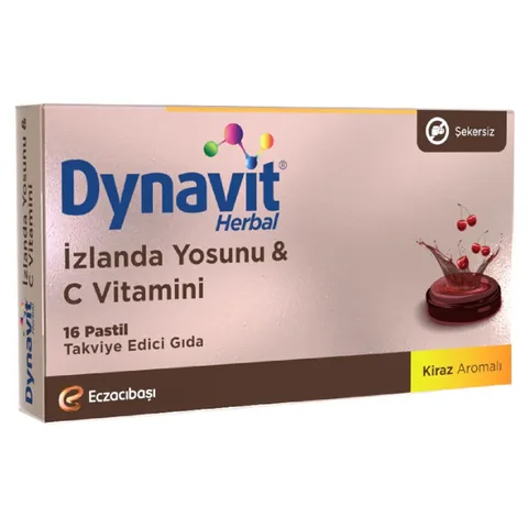 Dynavit Islandtang & Vitamin C Lutschtabletten - 16 Stück