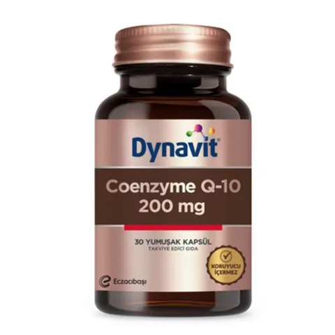 Dynavit Coenzym Q-10 200 mg - 30 Weichkapseln für die Herzgesundheit