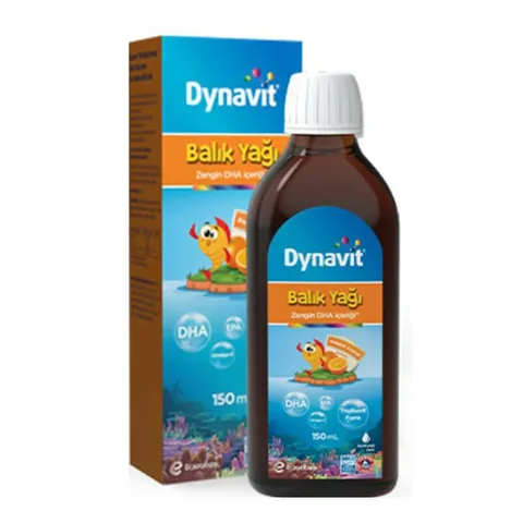 Dynavit Orangenfischöl 150ml - Omega-3 für Herz & Gehirn
