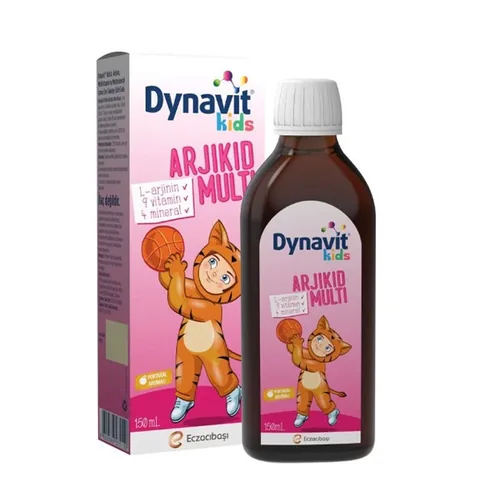 Dynavit Kids Arjikid Multivitamin Supplement - Orange Geschmack 150ml