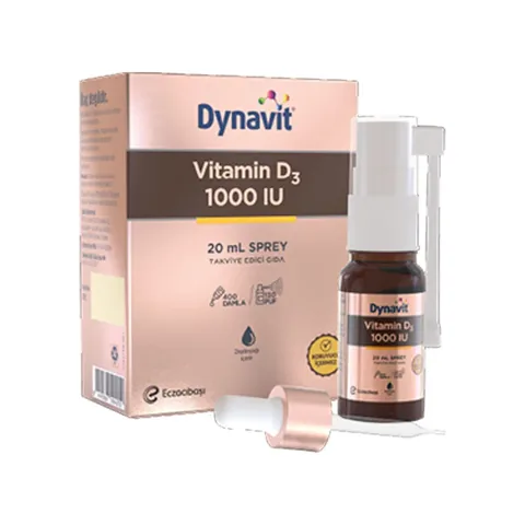 Dynavit مكمل غذائي دينافيت فيتامين د3 1000 وحدة دولية 20 مل