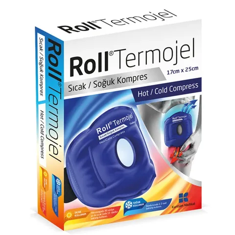 Roll Thermogel Heiß-Kalt Kniekompresse 17x25 cm