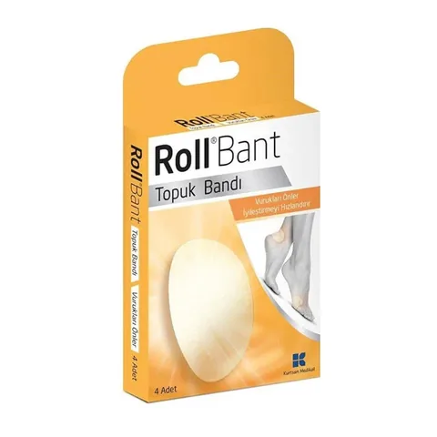 Липкая лента Rollband для пятки 4 шт от Rollband