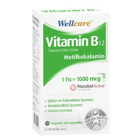 Веллкер Витамин B12 1000 мкг 5 мл от Wellcare