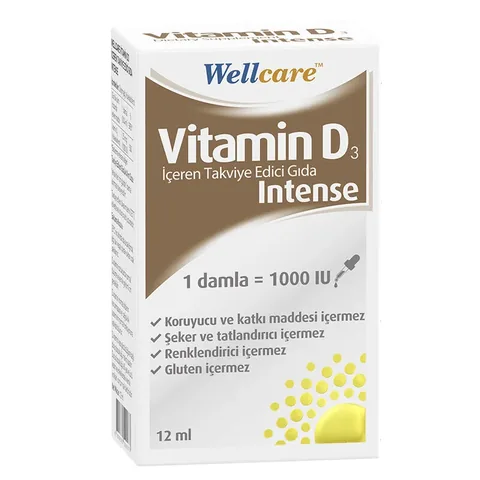Wellcare مكمل غذائي ويلكير فيتامين د3 المكثف 12 مل
