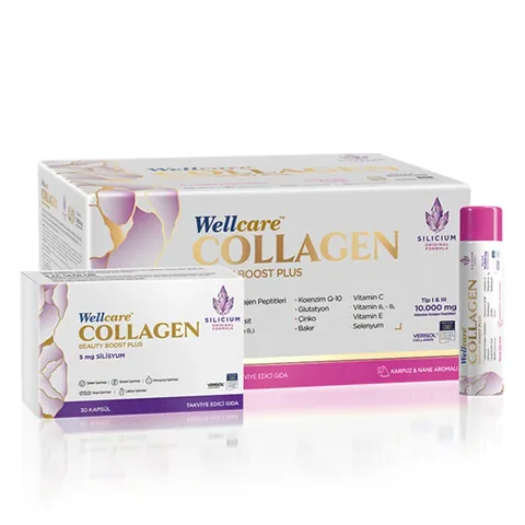 Wellcare Collagen Beauty Boost 10,000 mg 30 tubes And 30 capsules