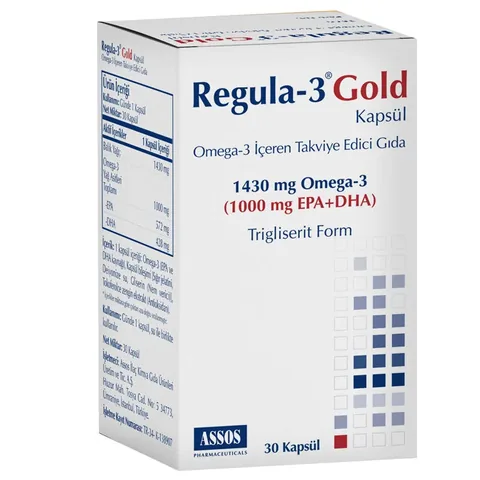 Regula-3 Omega-3 Gold 30 Capsules