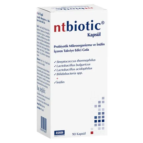 NTBiotic كبسولات إن تي بيوتيك 90