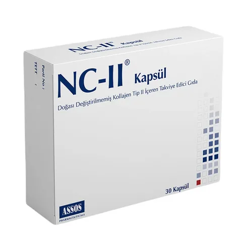 مكمل غذائي كولاجين نوع الثاني 30 كبسولة من ان سي تو NC-II