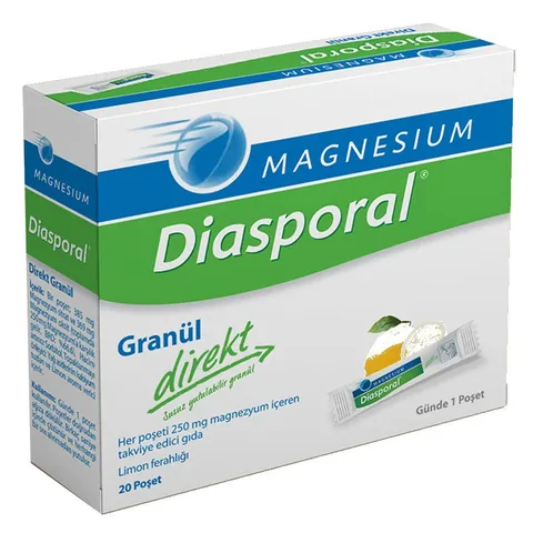 Magnesium Diasporal Granules Direct 20 Sachets