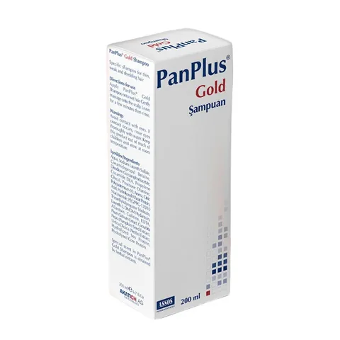 Panplus Gold Shampoo 200ml - Nährendes &amp; Revitalisierendes Reinigungsmittel