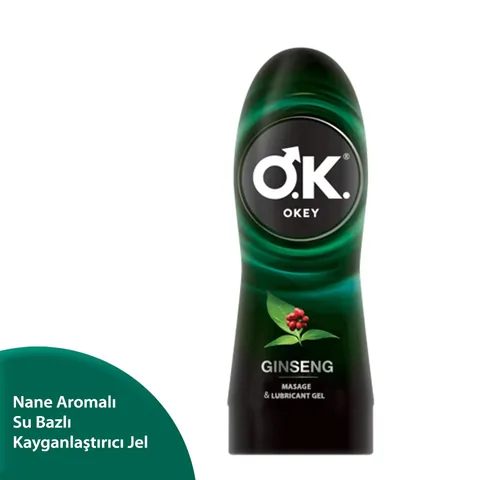 Okey Ginseng Massage Gel Lubricant 200 ml