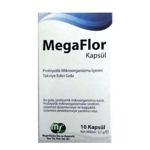 MegaFlor 10 Kapseln - Unterstützung der Immunabwehr und der Darmgesundheit
