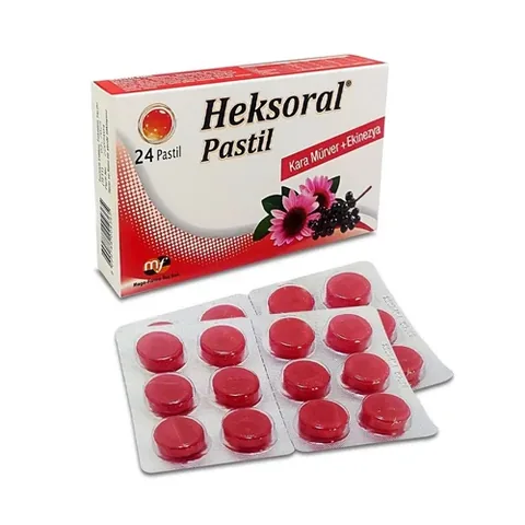 Heksoral Holunder & Echinacea Lutschtabletten - 24 Stück