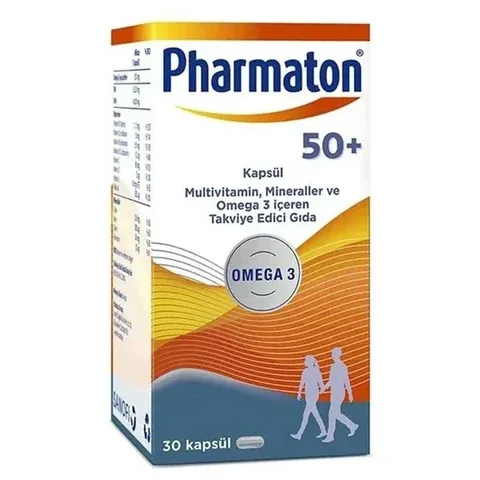 Фарматон 50 плюс 30 капсул