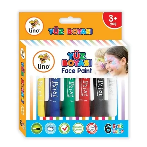 Lino Waschbare Gesichtsfarbe Set