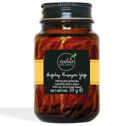 Капсулы масла зародышей пшеницы Tabia Nature 1000 мг (30 капсул)