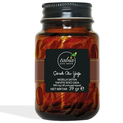 Tabia Black Cumin Oil 500 mg 60 capsules