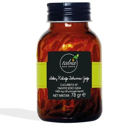 Tabia Pumpkin Seed Oil 1000 mg 60 capsules