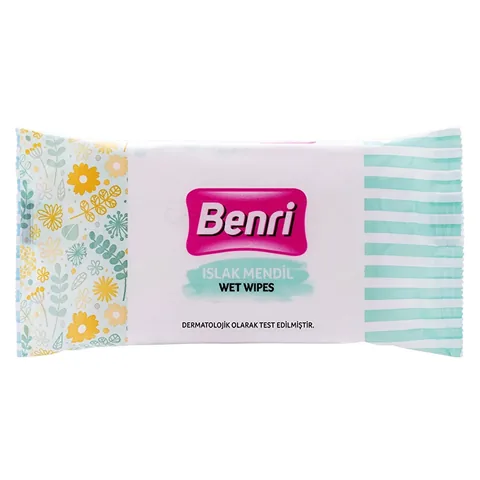 Benri Wet Wipes 15 x3