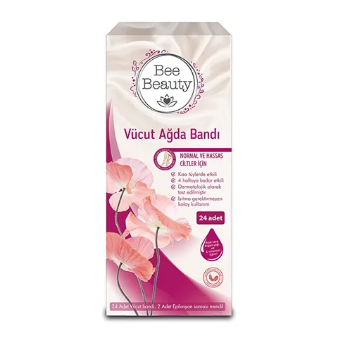 Лента для восковой эпиляции Bee Beauty 24 шт