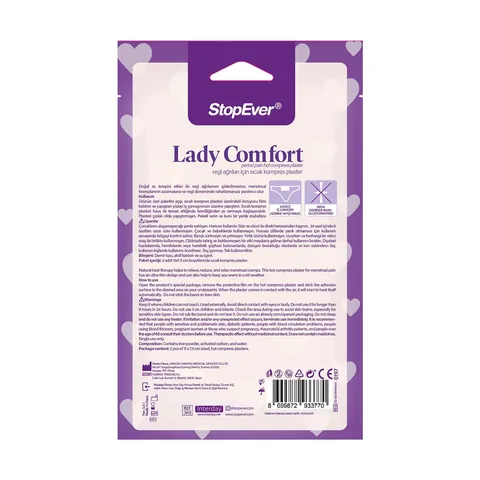 Тепловой пояс Stopever Lady Comfort для облегчения менструальных болей