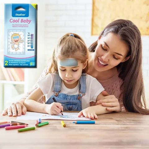 Stopever Cool Baby Fever Reducing Cooling Hydrogel Plaster