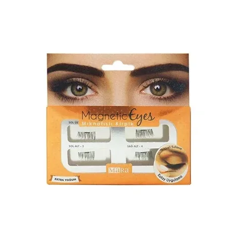 Магнитные накладные ресницы Extra Thick 1 пара от Mara