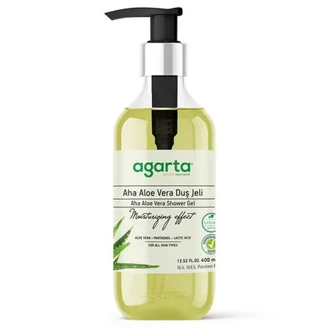 Agarta Natural Aha Aloe Vera Shower Gel 400 ml