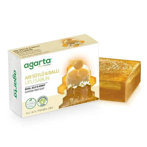 Мыло с медом и пчелиным молочком Agarta 150 г