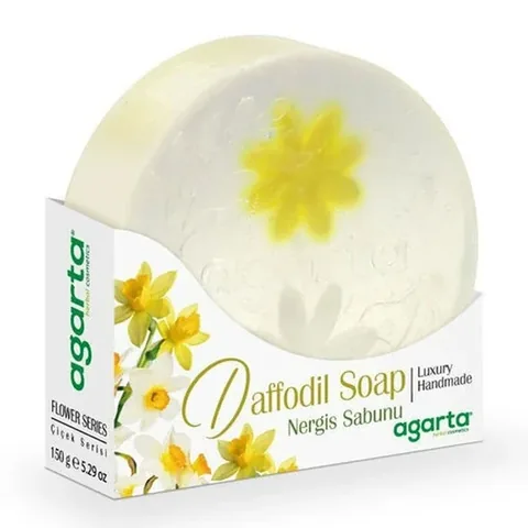 Agartha Narzissenseife 150g - Nährende Hautreinigung
