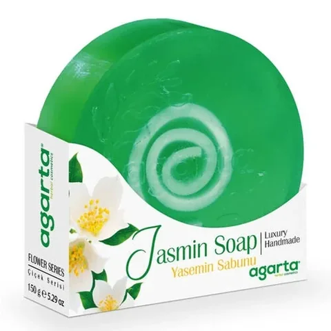 Agarta Jasminseife 150g - Handgemachte natürliche blumige Reinigung