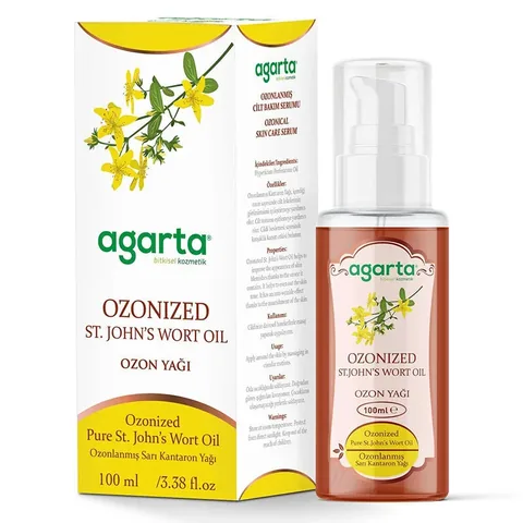 Agarta Ozonisiertes Gelbes Johanniskrautöl 100ml
