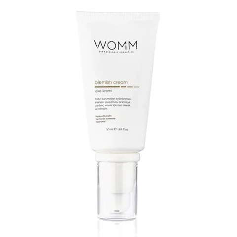 Womm Aknepflegecreme für zu Unreinheiten neigende Haut, 50 ml