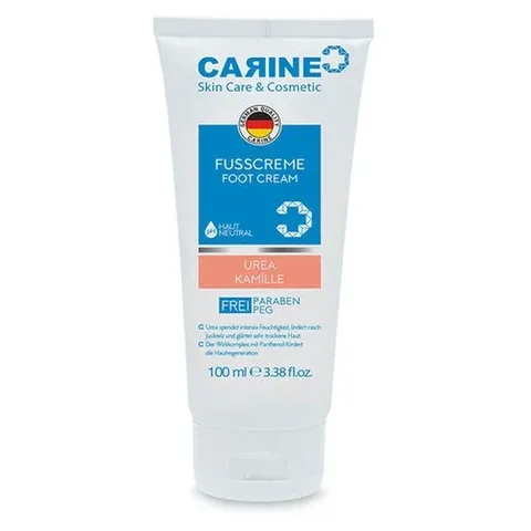 CARINE Fußpflegecreme 100 ml - Feuchtigkeitsspendende Linderung