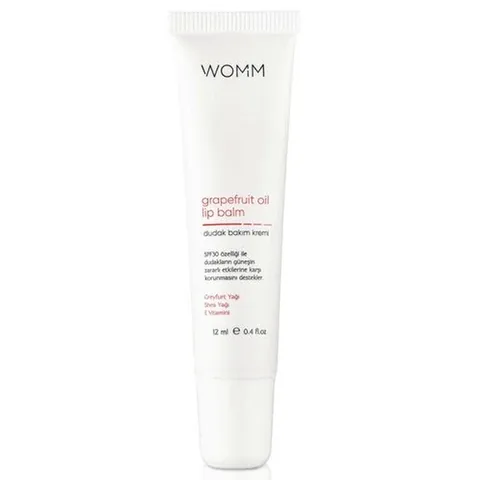 Womm Lippenpflegecreme SPF 30 - Hydratierende Schutz, 12 ml