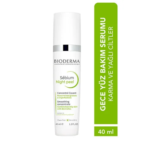 Bioderma Sebium Nachtpeeling - Exfolierend 40 ml