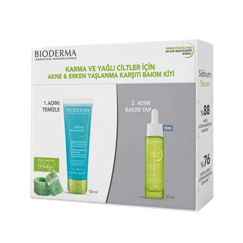 Bioderma Anti-Aging Set für Mischhaut und fettige Haut