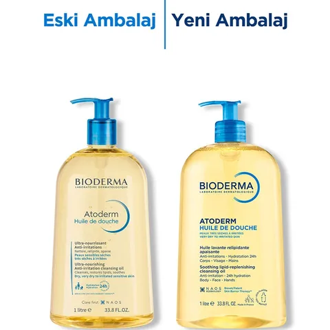 Bioderma Atoderm 24 h Huile De Douche 1 lt